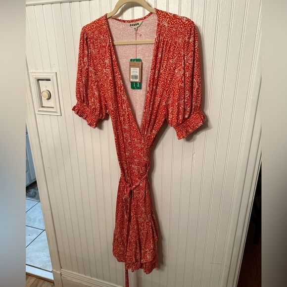 Boden Dresses & Skirts - NWT Boden Abstract Pattern Wrap Dress 12R